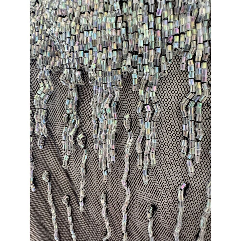 MM unplugged by Miss Me women’s pink cream tye dye metallic beaded waterfall tan - Picture 5 of 5